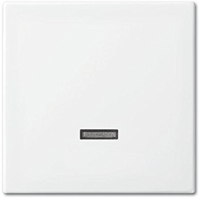 Busch-Jaeger Bedienelement 6543-914-102 Dimmer alpinweiß Busch-balance SI Abdeckung/Bedienelement für Installationsschalterprogramme 4011395191835