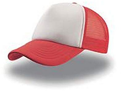 Atlantis Original Trucker Cap, Größe:One Size, Farbe:White/Red/Red