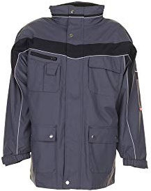 Planam Herren Plaline Allwetterjacke Allwetterjacke Plaline Größe L in marine/zink (1er Pack)