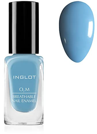 Inglot O2M Breathing Nail Polish - Halal, Water & Air Permeable, Lets Nails Breathe