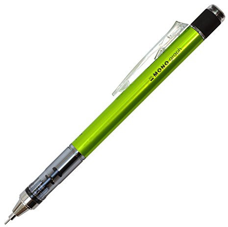 Tombow Mono Graph Shaker R3 (SH-MG51) - Portaminas, 0,5 mm, cuerpo de color verde lima