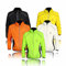 West Biking Fahrradjacke für Herren Damen, Winddichte Radjacke mit reflektierendem Träger und atmungsaktivem Mesh, wasserdichte ultraleichte Sportbekleidung für Radfahren, Laufen, Wandern, Bergsteigen, Grün, EU/US XXL
