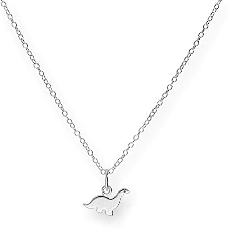 jewellerybox Klein Sterlingsilber 45,7cm Dinosaurier Halskette