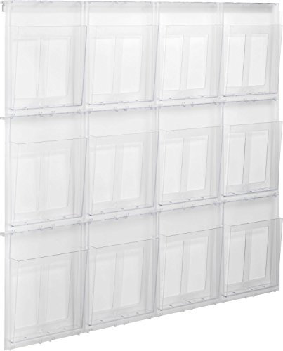 helit H6811102 - Wanddisplay „the placativ“ 12 x DIN A4, glasklar