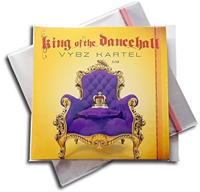 LP Schallplatten Schutzhüllen Verschluss Protected (100 Stück)