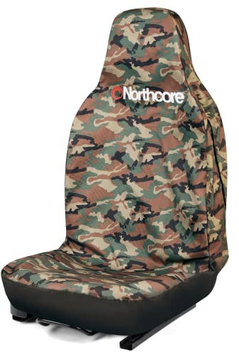Northcore Surfing and Watersports Accessories - Water Resistant Car Seat Cover CAMO - Tough material that's going to last