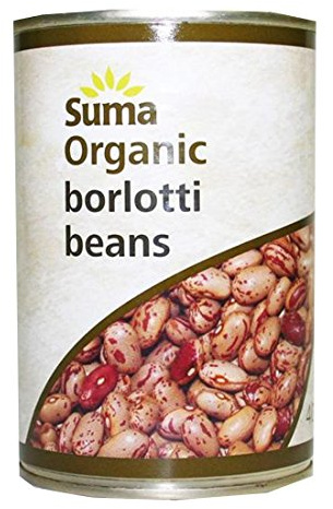 Suma | Borlotti Beans - Organic | 12 x 400G