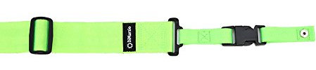 DiMarzio DD2200GN - Cliplock Guitar Strap - Green,1.57x8.43x4.33