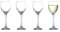 Ravenhead Mode Set Of 4 White Wine Glasses 24.5cl