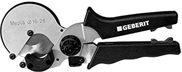 Geberit 690.134.00.1 Mepla Forbice Tagliatubo 16-26, Grigio