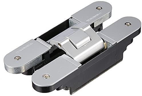 Simonswerk 5 400605 0 12402 Türband TECTUS TE 340 3D, verdeckt f. stumpfe Türen, silberfärbig beschichtet [2 Stück]