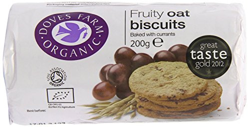 Doves Farm Fruity Oat Biscuits, 2 X 200G