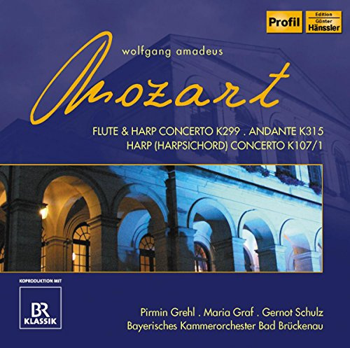 MOZART: Ctos. for Flute & Harp