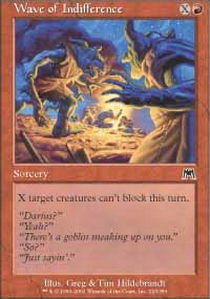 Magic: The Gathering - Wave of Indifference - Ondata di Indifferenza - Onslaught