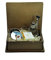 Golddachs Geschenkset 6, Men´s special, 3-teilig, Rasierset, Seifenschale, Rasierseife