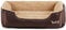 Bunty Deluxe Dog Bed - Small to XXL Calming Washable Dog Bed - Non-Slip Base, Raised Walls, Fleece Lined Interior, Plush Cushioning, Insulates & Retains Heat - Medium, Brown