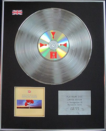 Depeche Mode – Limitierte Auflage, Platin-CD – Musik für die Massen.