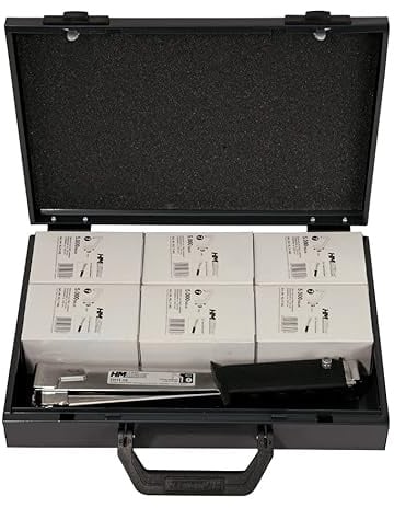 HM Hammertacker-Set im Koffer mit 30000 Klammern TH-K8