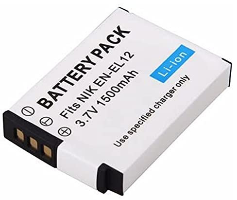 Battery for Nikon Coolpix Digital Cameras - Replacement for EN-EL12 Battery