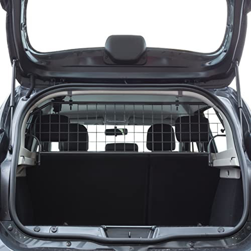 Travall Hundegitter Kompatibel mit Dacia/Renault Sandero (2012-2020) Fahrzeugspezifischer Kofferraumschutz GepäckschutzTrenngitter Ladungsteiler Hochbelastbare Stahl Auto Hundesperre