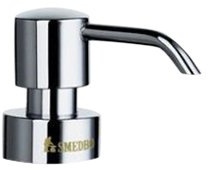 Smedbo Ersatz Pumpe Villa für Seifenspender K269 verchromtem, Silber/weiß