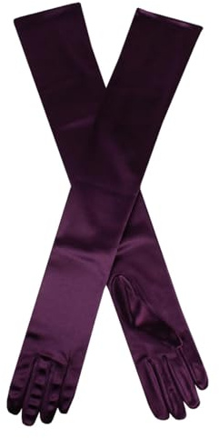 Dents Women's Long Satin Evening Gloves