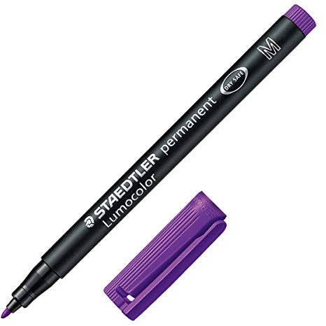 Staedtler 317-6 Feinschreiber Universalstift Lumocolor permanent, M, violett