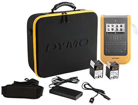Dymo XTL 500 Industrial Label Maker Kit | QWERTY Keyboard | with Carrying Case, 2 Label Cassettes, LI Battery + Charging Adaptor, USB Cable & More