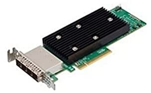 Broadcom 05-25704-00 SAS 9305-16e Speicher-Controller - Plug-in-Karte - Low-Profile Braun/Grün