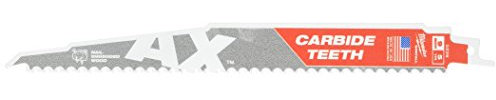 Lame scie sabre TCT AX 230 mm MILWAUKEE - 48005226