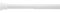 RIDDER 55101-350 Duschvorhangstange Ø 25 mm ausziehbar von 70-115 cm, Aluminium, weiß