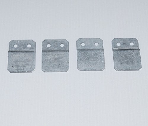 GABIONA Clips Set de 4 Banc Support pour Gabion