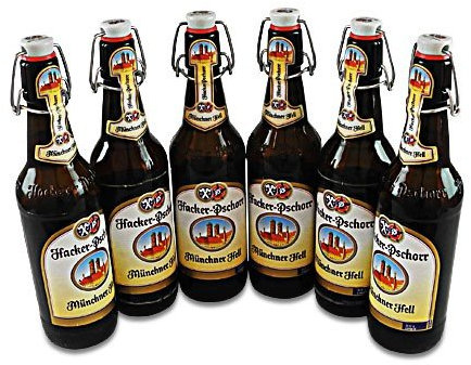 Hacker-Pschorr Münchner Hell (6 Flaschen à 0,5 l / 5,0% vol.)