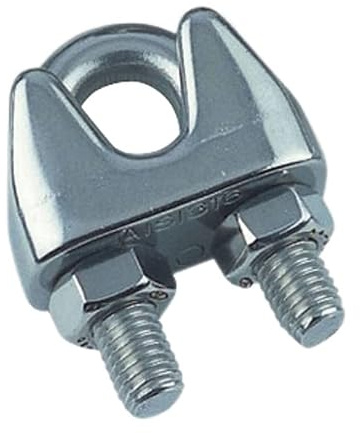 Yacht Steel Drahtseilklemme 18mm, M12