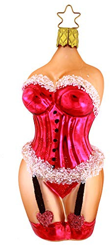 Hamburger Weihnachtskontor - Christbaumschmuck - Korsage pink