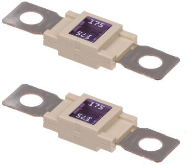 K24-Flachstecksicherung Mega Streifensicherung Weiss