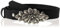 MGM Damen Fiore Gürtel, Schwarz (schwarz 1), 100 cm (Herstellergröße: 100)
