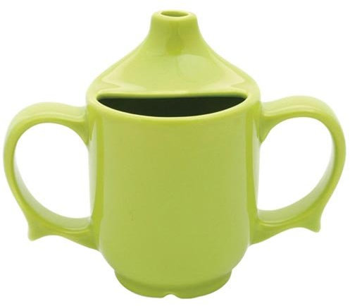 Wade Dignity Two Handled Feeding Mug - Green