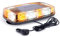 Xprite 12 LED Aluminium Matériau haute intensité LED Police d'urgence Danger avertissement lumière stroboscopique Lightning pour intérieur Toit/Dash/pare-brise avec ventouse