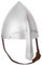 Normannenhelm St. Wencelas, mit Lederinlay - Wikingerhelm - LARP