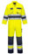 Portwest TX55 Uomo Nantes Tuta da Lavoro Alta Visibilità Riflettente Tuta di Sicurezza Classe 3 Giallo/Navy, XL