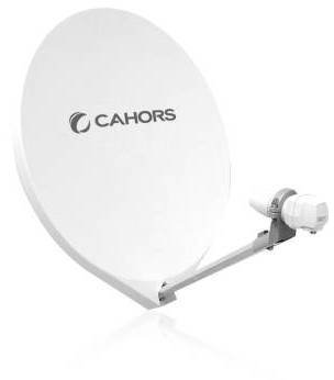 Visiosat 140907 Parabole en Fibre Diamètre 65 mm Blanc