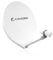 Visiosat 140907 Parabole en Fibre Diamètre 65 mm Blanc