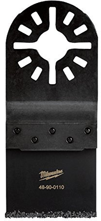 Milwaukee Multitool Tauchsägeblatt HM-bestückt 32 mm breit für Schnitte in Gipskarton und zum Entfernen von Fugen