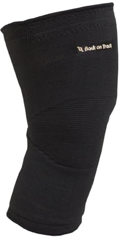Back on Track Knee Brace 4-Way Stretch - Adult Men & Women Elastic Supportive Knee Brace for Training & Workout - S (33-38cm)