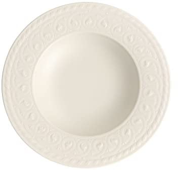 Villeroy & Boch Cellini Plato hondo, 24 cm, Porcelana Premium, Blanco