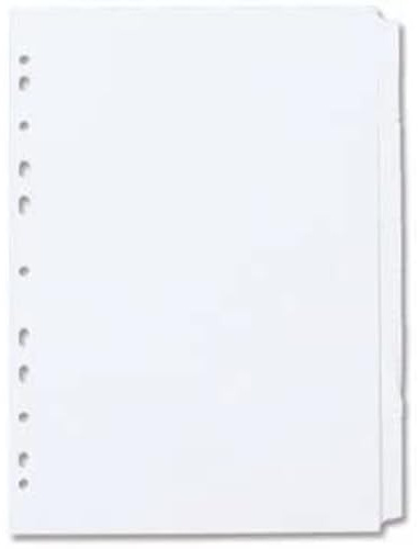Concord A4 10 Part Subject Divider - White