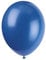 Unique Party Supplies 80006 Latex-Party-Luftballons - 30 cm - Abendblau - 10er-Pack, Nachtblau