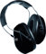 Vic Firth Drummer's Ear Defenders - Black