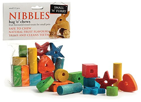 12 Piece Bag O Chews Wood Toy Set
